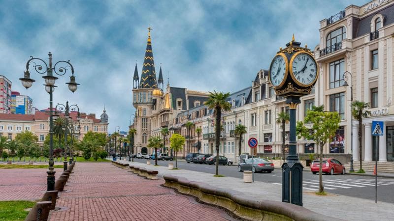 Europe Square in Batumi
