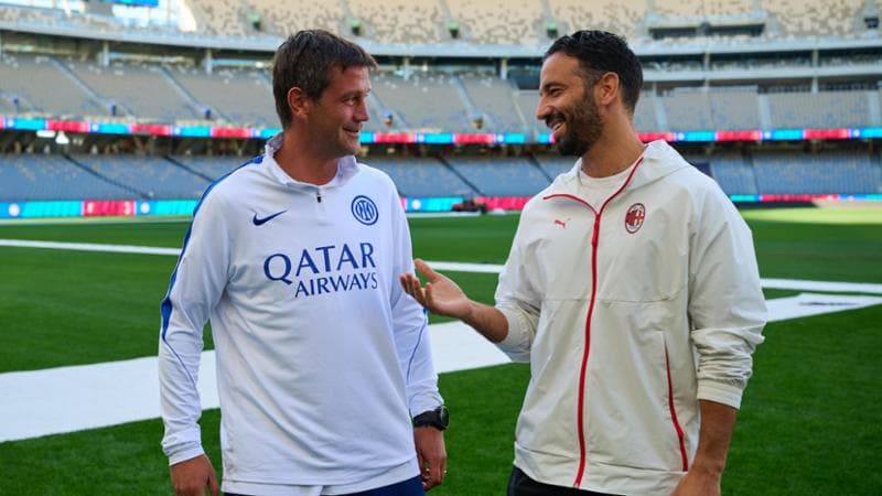 Cristian Chivu e&nbsp; Ruben Amorim
