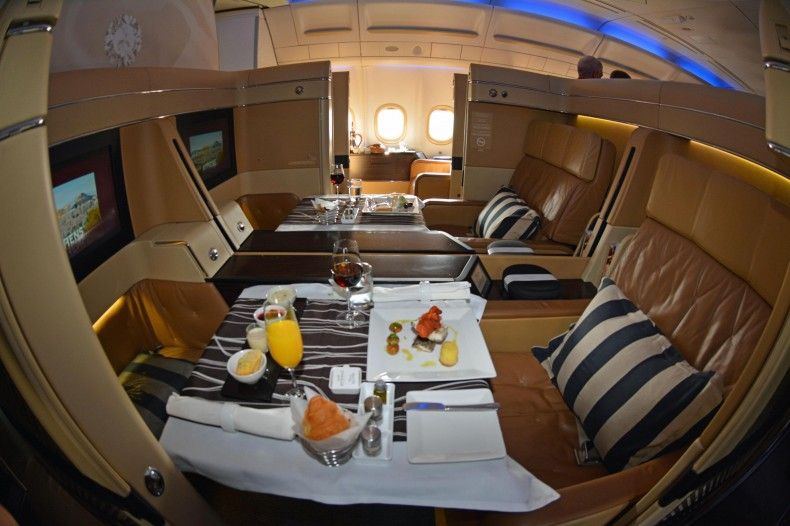 Etihad, prima classe da urlo con poltrone Frau: presentata a Fiumicino