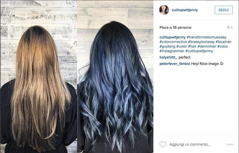 Denim hair: arrivano i capelli color jeans - la Repubblica