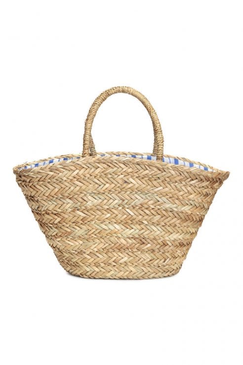 Borse Stella mccartney for h\u0026m in Paglia Argentato - 14859285