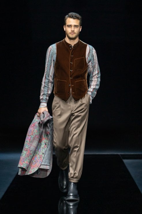 Giorgio Armani uomo e donna: la collezione autunno inverno 2021 2022 - la  Repubblica