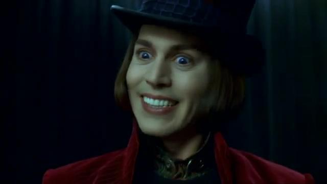 Willy Wonka E La Fabbrica Di Cioccolato Johnny Depp
