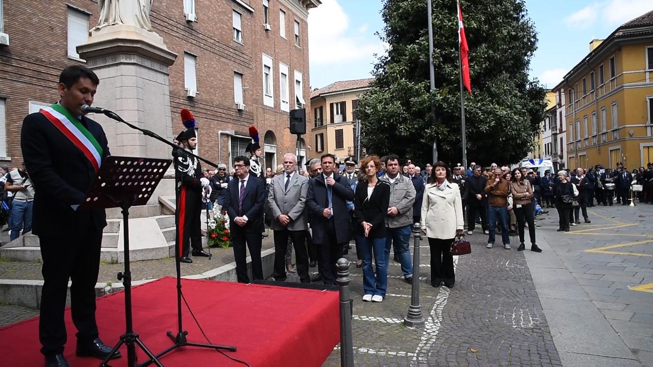 25 Aprile a Pavia, la cerimonia istituzionale in piazza Italia - La ...