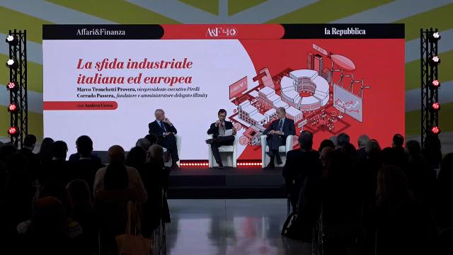 La sfida industriale ed europea - Marco Tronchetti Provera e Corrado Passera