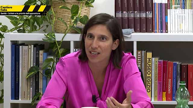 Cantiere Italia - Sanità, Schlein e le priorità condivise dell'opposizione