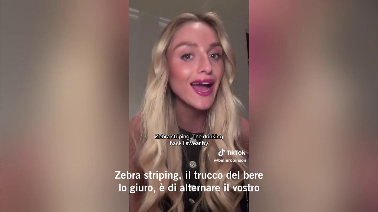Zebra striping: cos'è l'ultima tendenza del bere che piace ai più ...