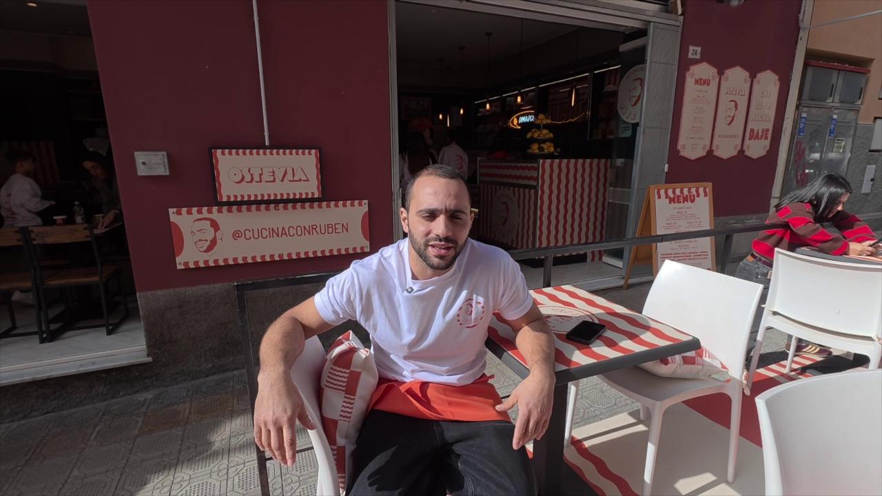 Chef Ruben Bondì porta la romanità a Sanremo - la Repubblica