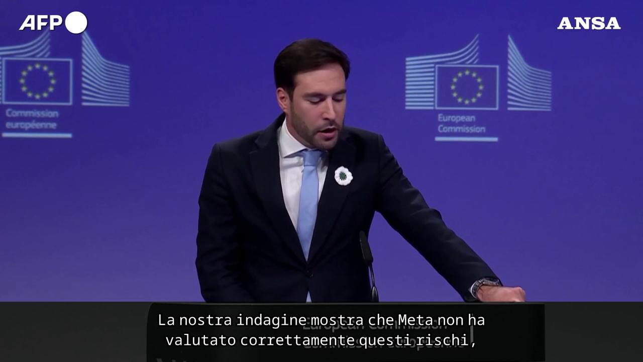 Indagine Ue su Meta, la Commissione: "Instagram e Facebook creano dipendenza"